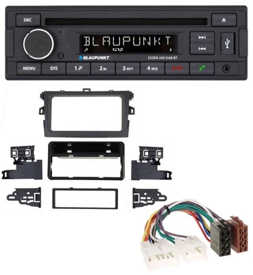 Blaupunkt USB MP3 Bluetooth DAB CD Autoradio für Toyota Corolla 2009-2012 silber - Bild 1 von 4