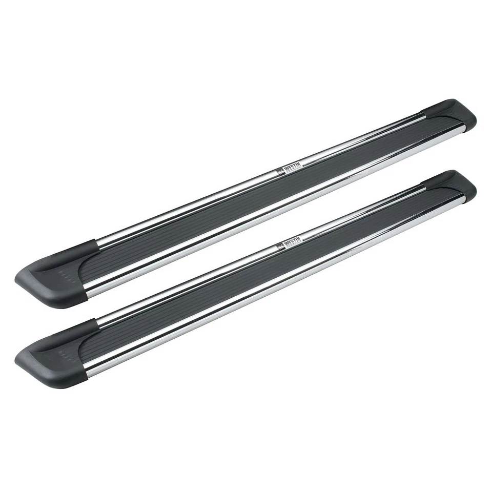 Westin 27-6620 Sure-Grip Running Boards- Textured Rubber/Aluminum Base - 72" Foto 1 de 1