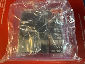 ATENUADOR ELÉCTRICO CROMADO PULIDO 1 BANDA 2 VÍAS 1000W VATIOS 7MPRO-312 PRECIO DE VENTA SUGERIDO POR EL FABRICANTE 27 £ - Imagen 1 de 5