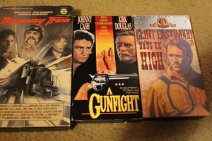 VHS Action/Thriller Big Box/Slipcase Movie Lot---Read Description - Picture 1 of 5