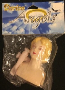 Vintage Darice Engel Kopf und Hände Kunststoff - Bild 1 von 6