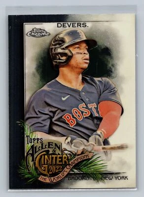 2022 Allen & Ginter Chrome  Rafael Devers #46 - Image 1 of 2