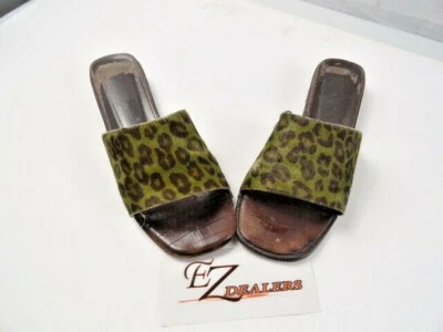 Sandalias Donald J Pliner, Fabia, Congo pelo de becerro (verde) cactus talla 8M Foto 1 de 4