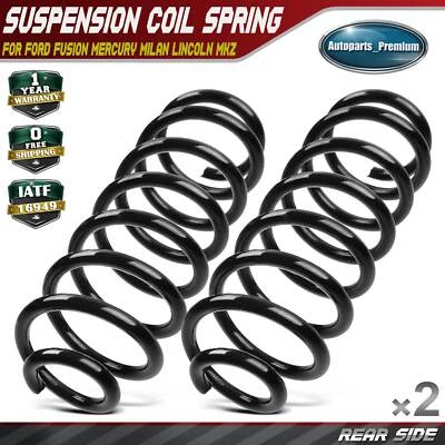2x Muelles helicoidales laterales traseros para Ford Fusion Lincoln MKZ 10-12 Mercury Milan 10-11  Foto 1 de 4