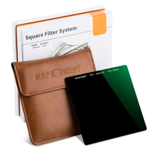 K&F Concept Square Filter ND64 100*100 Slim HD 28 Layer Neutral Density 6 Stop - Picture 1 of 7
