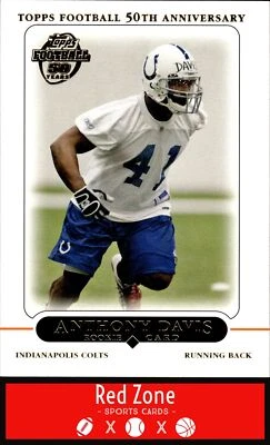 2005 Topps - #386 Anthony Davis NM Set Break. - Image 1 of 2