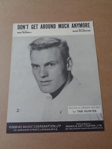 Tab Hunter - Don't Get Around Much Anymore partituras - Imagen 1 de 1