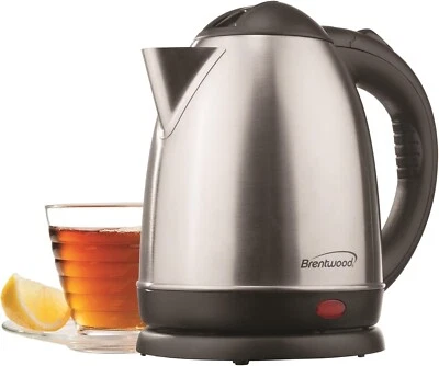 Brentwood KT-1780 1.5L Stainless Steel Cordless Electric Kettle,Silver - Image 1 of 4