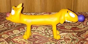 Vintage 1999 Viacom Cat Dog Nickelodeon Vinyl Figure Bubblegum Holder Toy 90s 7" - Picture 1 of 5