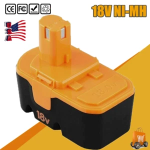 Battery 18V 4.8Ah for Ryobi ONE PLUS Ni-Mh P100 13022 ABP1801 Replacement NEW - Picture 1 of 12