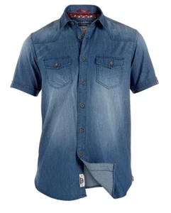 Men's Duke Western Style Short Sleeve Shirt - Picture 1 of 2