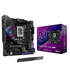 ASRock Z890M Riptide WiFi LGA 1851 Intel Z890 SATA 6Gb/s MicroATX Motherboard - Photo 1/8