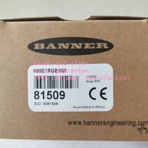 1PCS Brand New Banner Color Code Sensor R58ECRGB1Q8 Freight Free - Picture 1 of 3