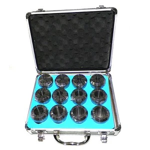 ER50 TRACKEN SET 3/8"" BIS 1-5/16"" (12 STCK.) ZUM FRÄSEN DREHMASCHINE ER 50 KLEZEN - Bild 1 von 3