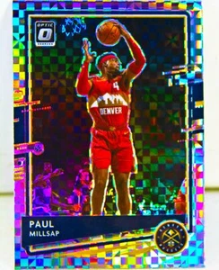 Paul Millsap 2020-21 Optic Silver Checkerboard Prizm Refractor Card #15 SSP - Picture 1 of 3