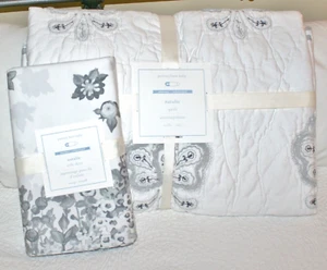 POTTERY BARN BABY NATALIE QUILT & CRIB SHEET - Picture 1 of 4
