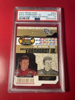 Pop 1—2004 Press Pass Dale Earnhardt Jr. PSA 10 2004 National - Image 1 of 2