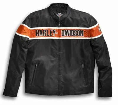 Harley-Davidson Homme Veste Loisir " Générations " 98162-21VM Noir - Photo 1/3