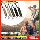 Outdoor Climbing Seven-Core Umbrella Rope Keychain Carabiner Random Color