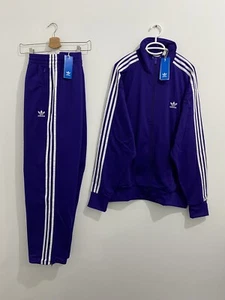Adidas Originals Classics Firebird Tracksuit Collegiate Purple White Size 3XL - Picture 1 of 12