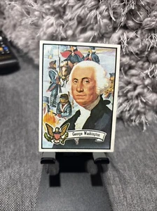 1972 Topps U.S. Presidents George Washington 1st President Card #1 - Picture 1 of 9