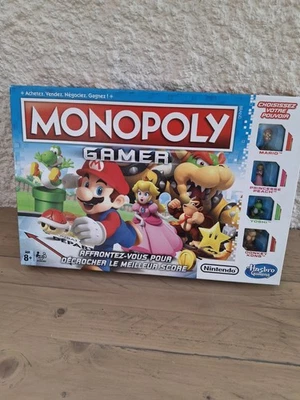Monopoly Mario Kart Bross Gamer   Neuf Hasbro Scellé Jeu Société  - Photo 1/2