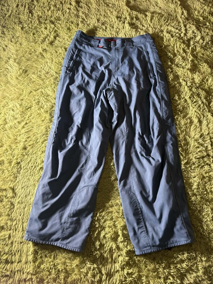 Vintage Oakley Software Calça de Neve Baggy Azul Masculina Grande Snowboard GORPCore!!!!! - Imagem 1 de 4