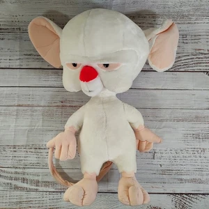 Vintage 24” Animaniacs Pinky and The BRAIN Life Size Huge Vintage Ace Plush 1994 - Picture 1 of 7