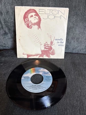 Elton John - Candle In The Wind/Sorry - 7" 45 RPM Record - Picture Sleeve Vinyl - Image 1 of 4