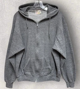 Vintage 80’s Kings Road Sears Full Zip Hoodie XL 23”x25” (Medium-Large Fit) READ - Picture 1 of 10