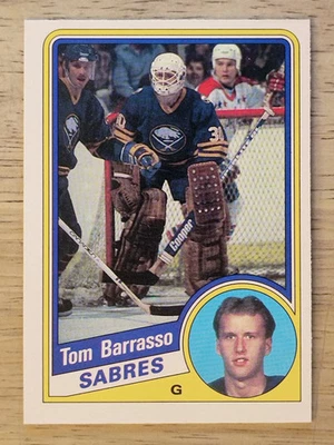 1984-85 O-Pee-Chee #18 Tom Barrasso RC - Image 1 of 2