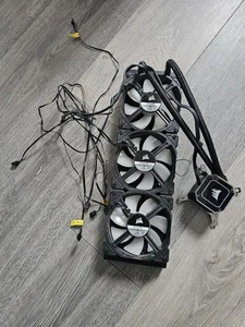 Corsair iCUE H150i Elite CAPELLIX 360mm AIO RGB CPU Cooler READ DESCRIPTION - Photo 1/4