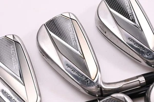 Left Hand Taylormade Stealth Irons / 5-PW / Regular Flex Ventus Red 6 Shafts - Picture 1 of 7