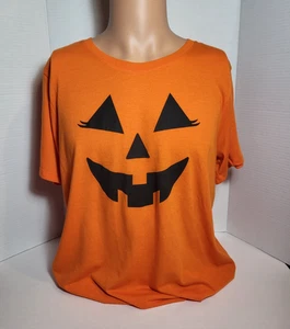 Camiseta Halloween Jack-o-lantern Calabaza Naranja Talla XL - Imagen 1 de 7