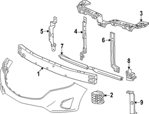 Genuine GM Mount Brace 26426497 - Picture 1 of 1