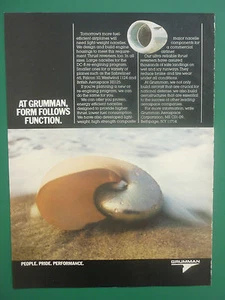 1982-1985 PUB GRUMMAN AEROSPACE NACELLE DC-8 RE-ENGINING PROGRAM REVERSERS AD - Picture 1 of 1