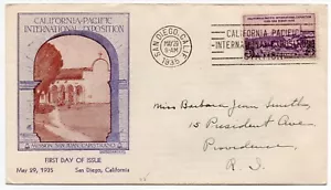 1935 First Day Cover - Grancy / San Diego Expo - Lot 0125403 - Picture 1 of 1