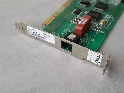 ITK ix1-micro V2.1 Made in Germany - ISA ISDN S0 MODEM FAX MSN CARD - Vintage - Bild 1 von 4