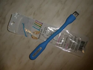 Flexible Mini- 5V -1.2w USB LED Lampe für Notebook - Tastatur Lesung, Leselampe - Bild 1 von 3
