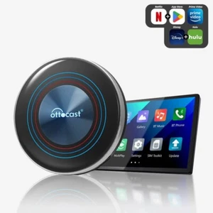 Descarga de aplicaciones OTTOCAST I3 AI Box pantalla dividida Youtube para BMW Wireless CarPlay - Imagen 1 de 13