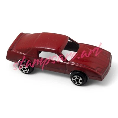 Coche Pontiac Firebird Tootsie Toy rojo Foto 1 de 4