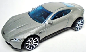 2015 HOT WHEELS ASTON MARTIN DB10 JAMES BOND SILVER 1:64 DIECAST 2 5/8" CAR - Picture 1 of 6