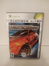 Need For Speed Underground Microsoft Xbox Game Complete - Platinum Hits