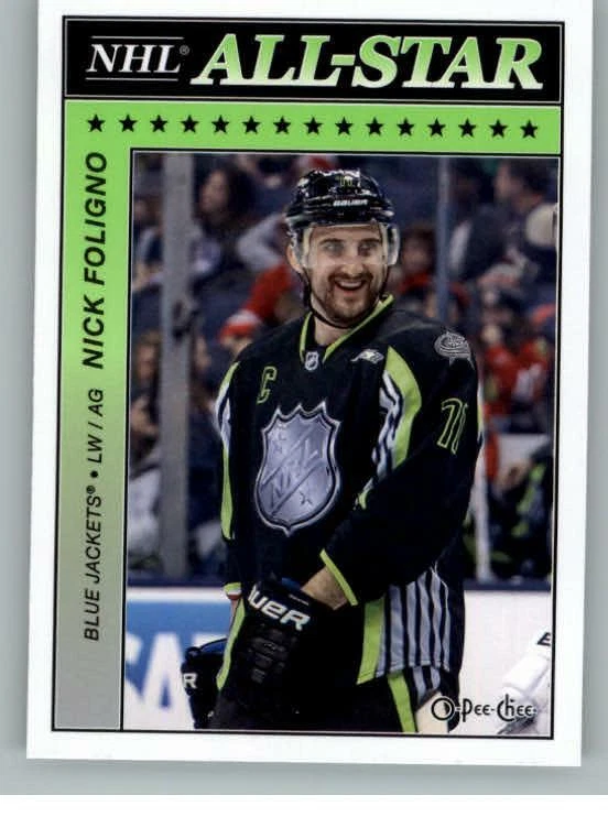 2015-16 O-Pee-Chee All-Star Glossy #AS2 Nick Foligno (ref 130907) - Image 1 of 2