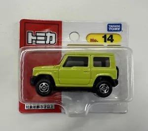 Takara Tomy Tomica Suzuki Jimny No 14 Scale 1/57 Diecast Toy Free Shipping Japan - Picture 1 of 2