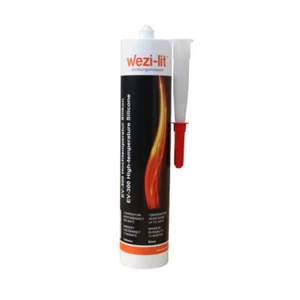 Wezi-Lit EV-300 Musta Silicona Hasta 300 °C - Imagen 1 de 4