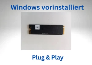 SSD Festplatte M.2 windows 10 / 11 Pro vorinstalliert für HP EliteBook 840 G6 - Bild 1 von 1