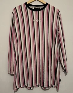 Kickers Classics Striped Long Sleeve Top Size Large - Picture 1 of 7