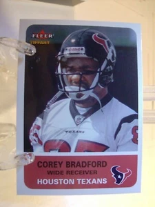 2002 Fleer Tradition Tiffany Football Card #31 Corey Bradford 012/225 (85231) - Picture 1 of 2