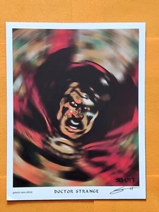 DOCTOR STRANGE 11" X 14" ART PRINT WALL DECOR MARVEL COMICS HYPNOTIC PSYCHEDELIC - Picture 1 of 12